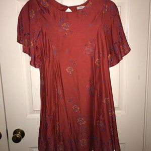 Perfect Orange Spring Dress